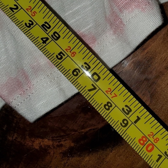 𝅺Cold shoulder pink and white striped top Lane Bryant 18-20 - Picture 5 of 7